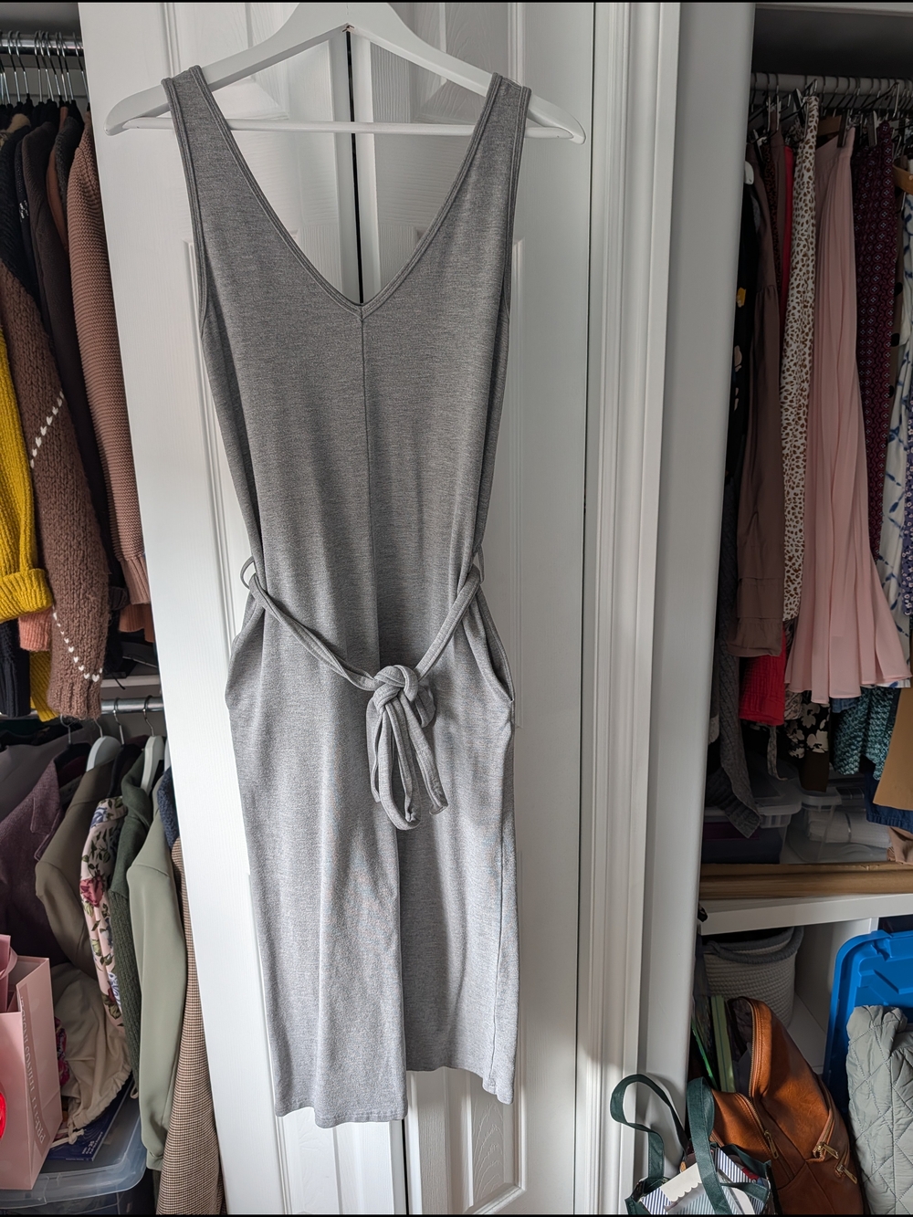 Smash + Tess Grey Lakeside romper
